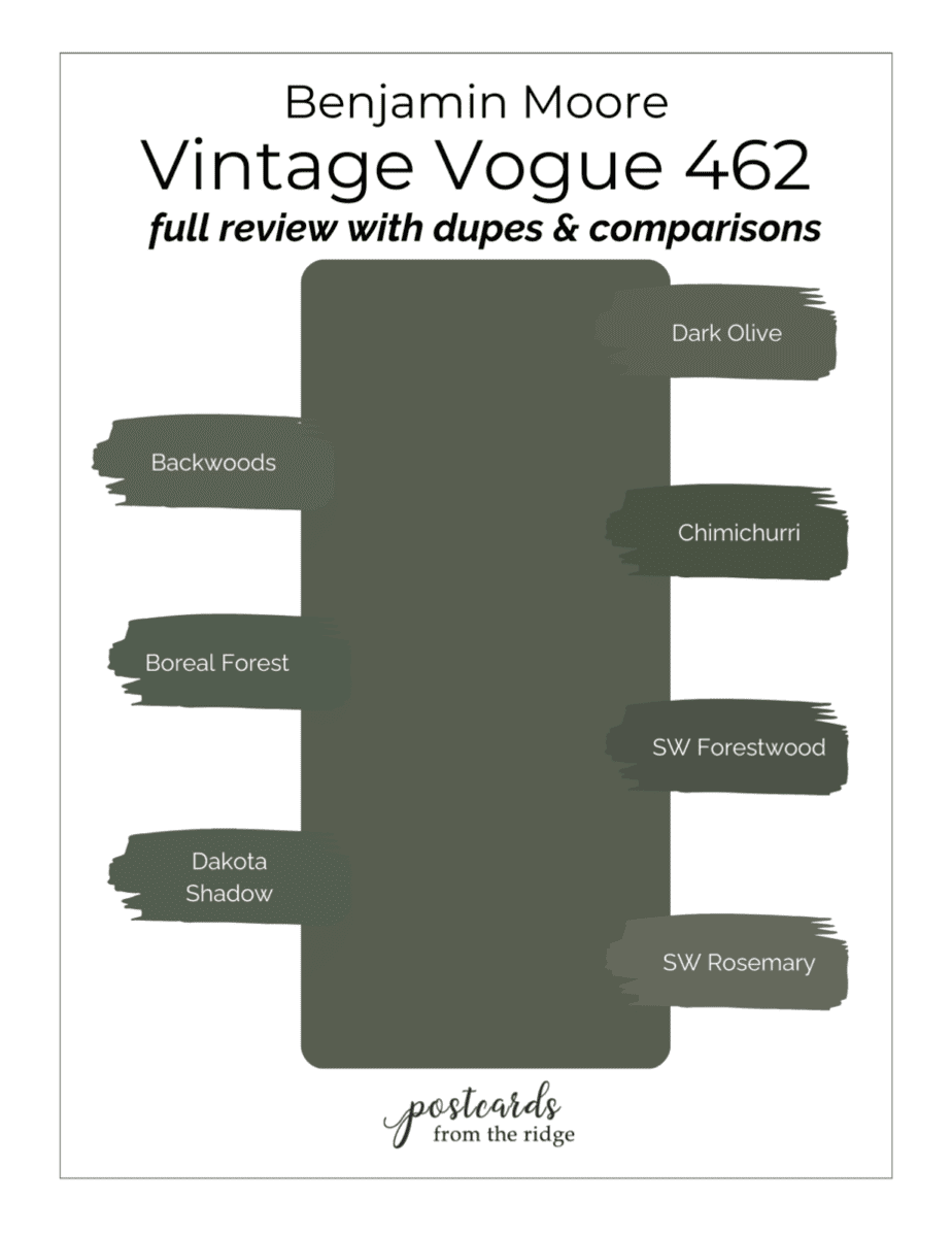 Vintage Vogue Dupes and Comparisons