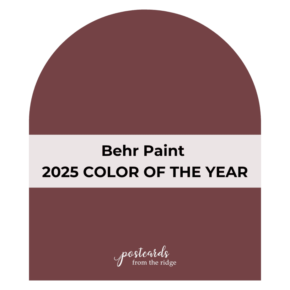 All of the 2025 Paint Color of the Year Picks..so far Postcards from