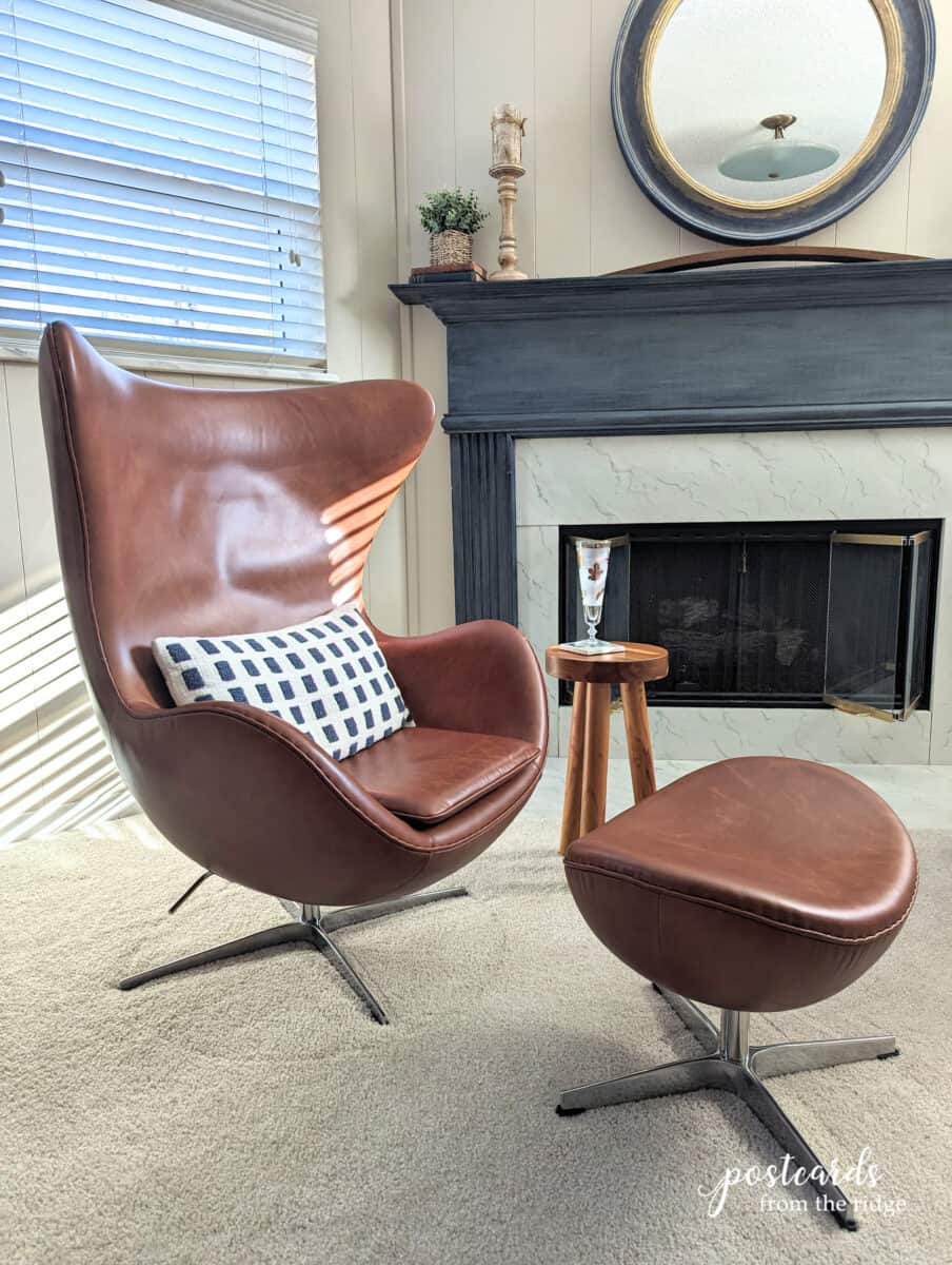 mcm egg chair and ottoman