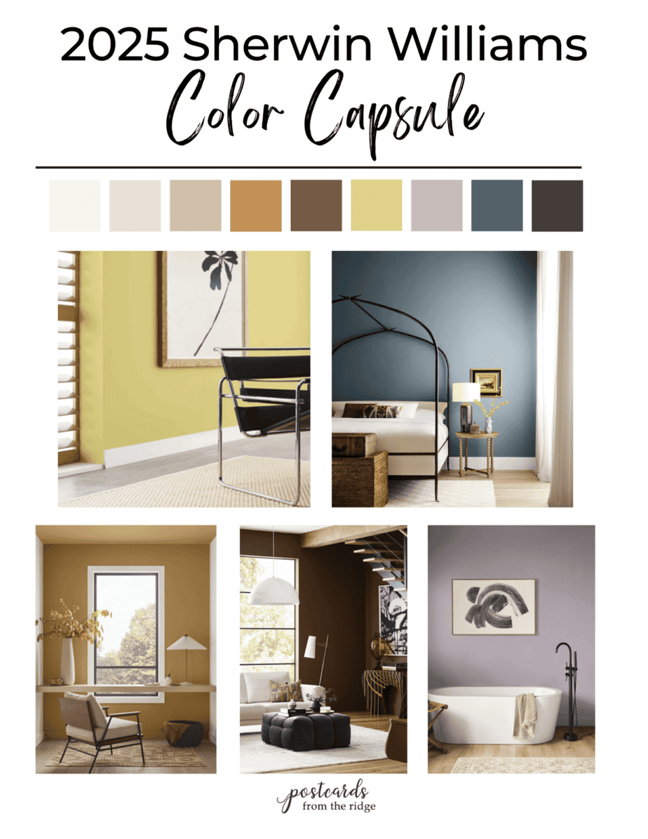 2025 Sherwin Williams color capsule