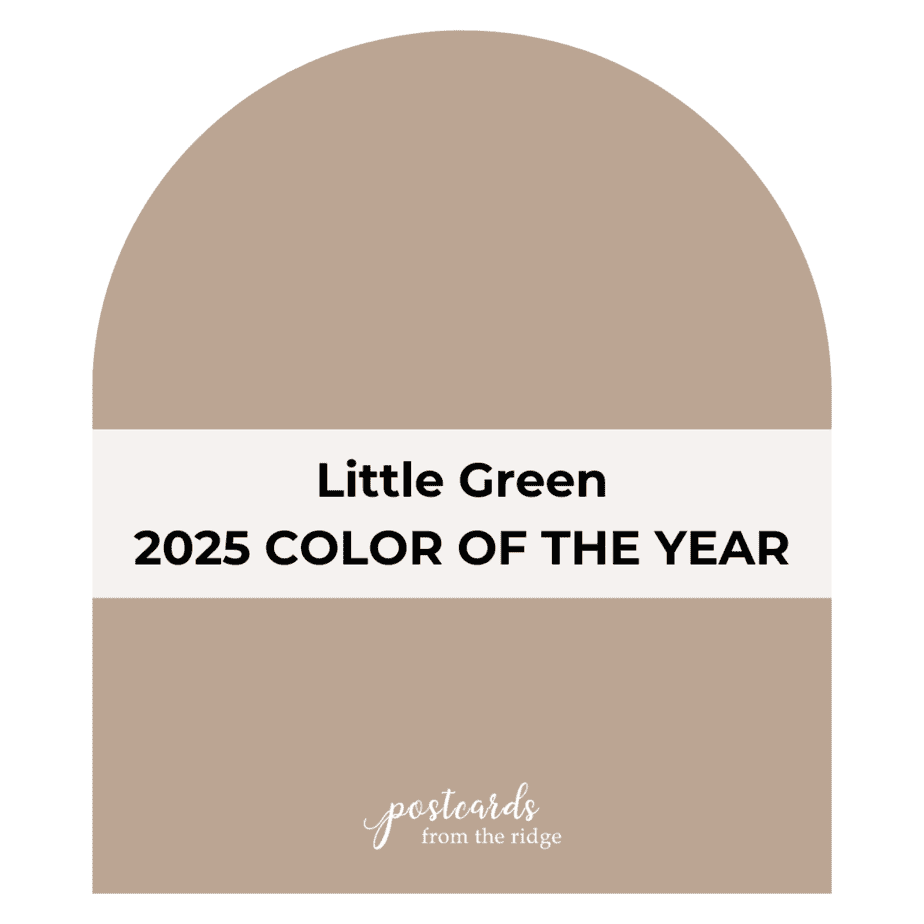 Little Green 2025 Color of the year
