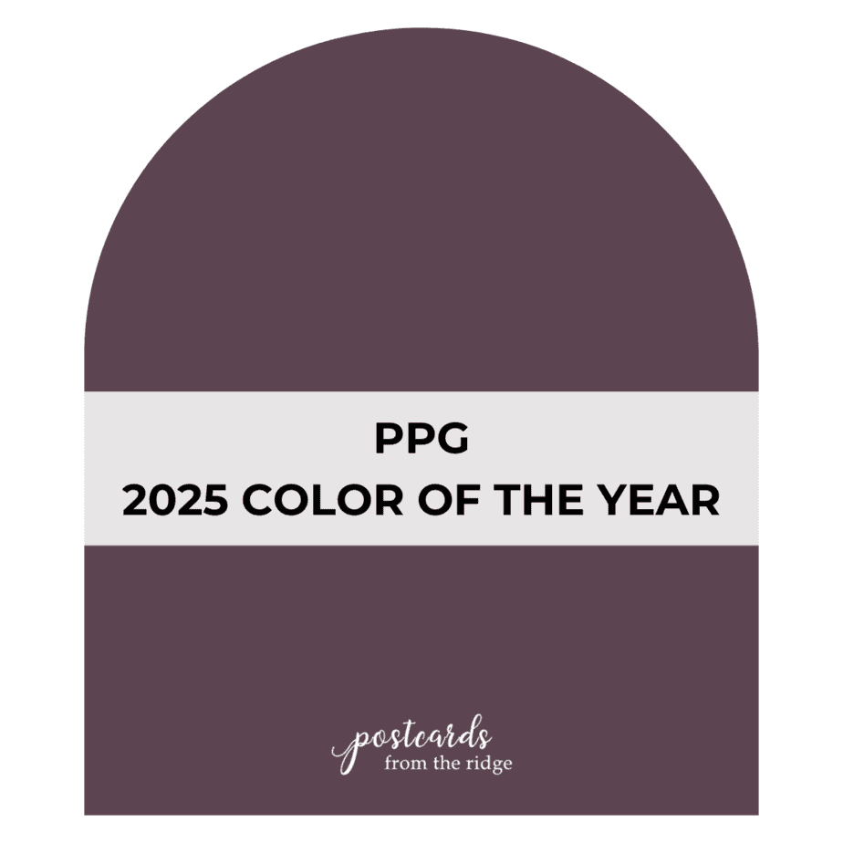 PPG 2025 Color of the Year Purple Basil
