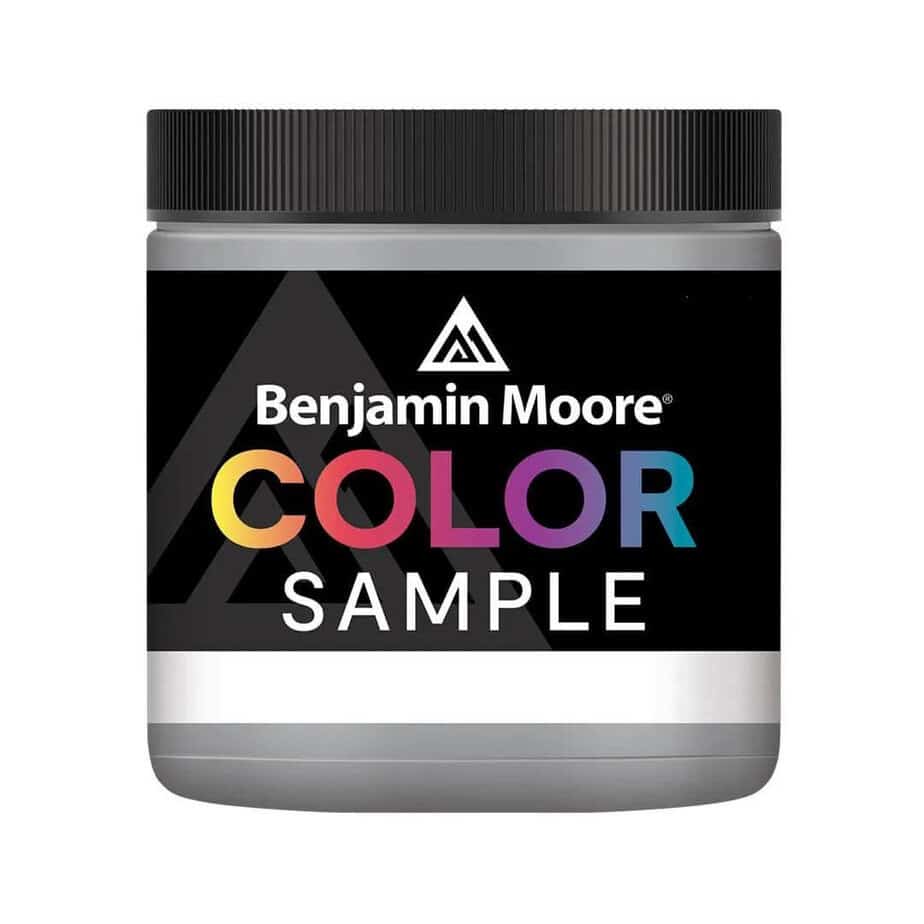 benjamin moore sample paint can jar