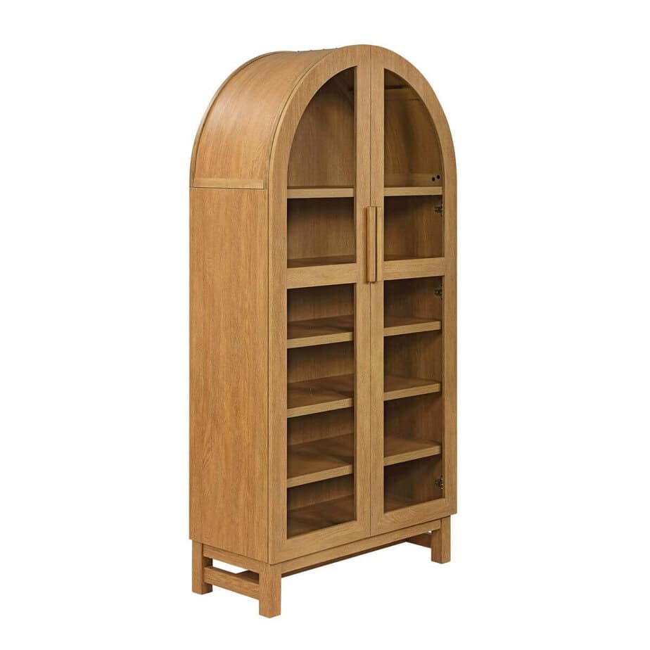rounded arch cabinet