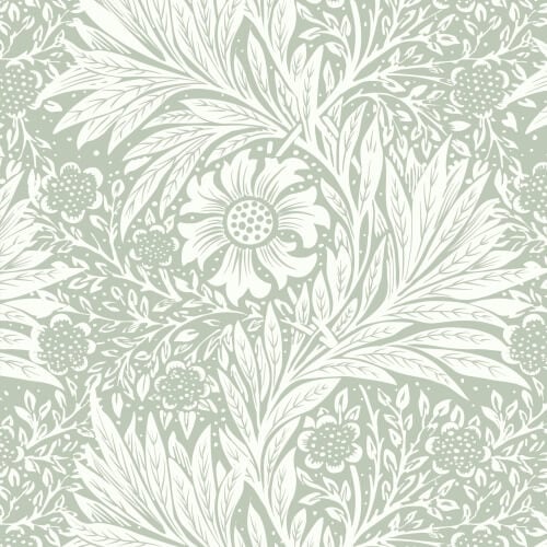 Antique Marigold Wallpaper