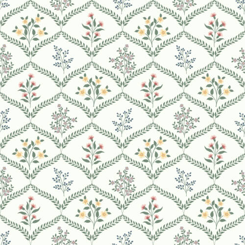 Joyful Meadow Wallpaper (Sample)