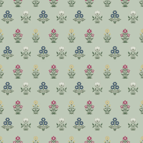 Regal Florets Wallpaper