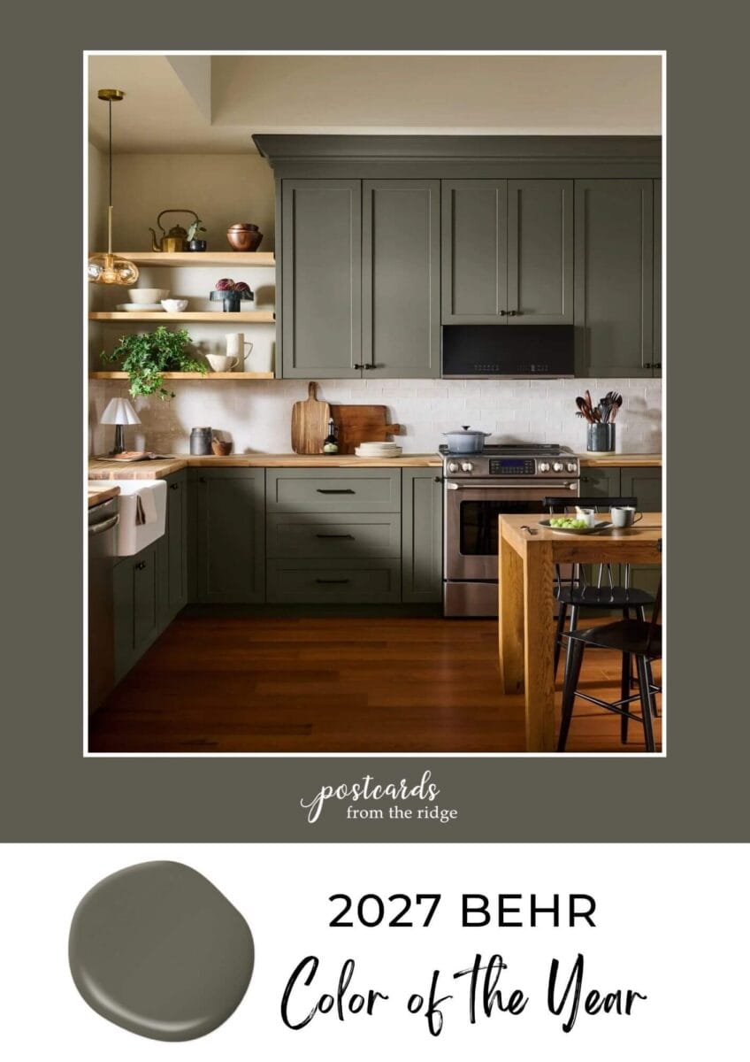 2027 Behr color of the year