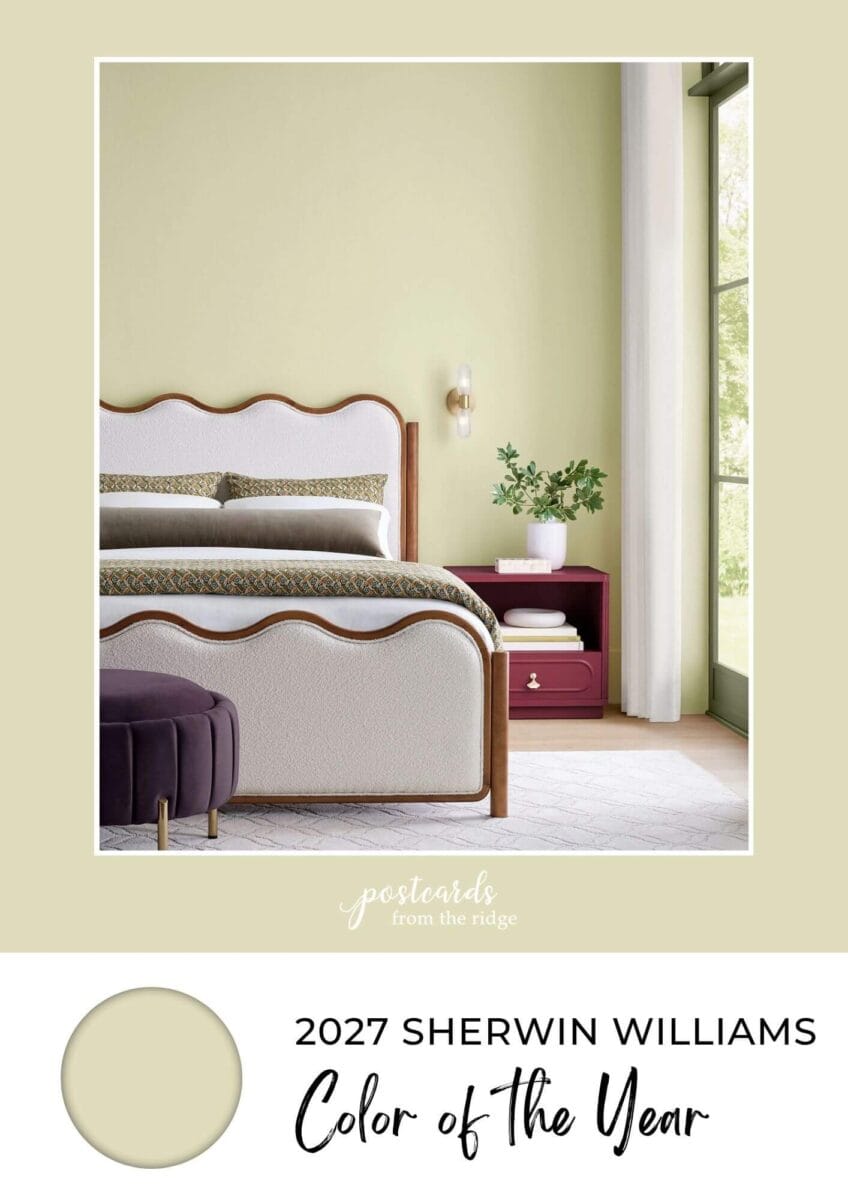 2027 Sherwin Williams color of the year