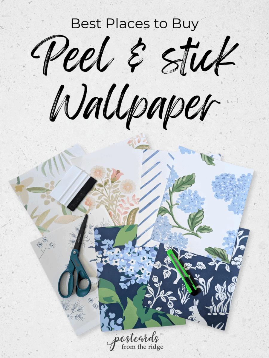 peel and stick wallpaper samples