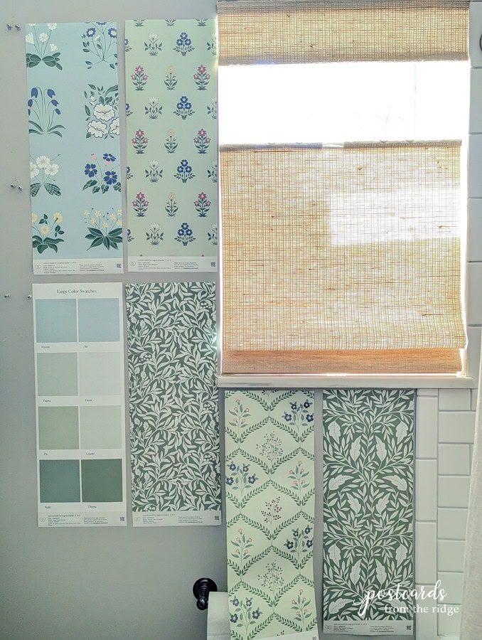 wallpaper samples from Love vs Design
