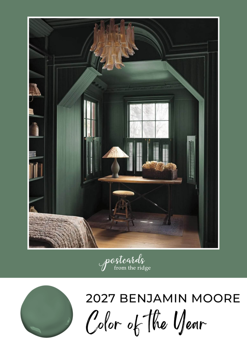 2027 Benjamin Moore color of the year