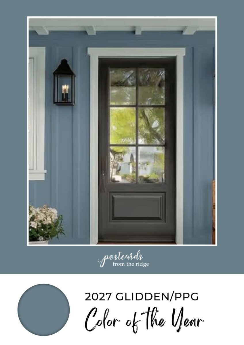 2027 Glidden ppg color of the year