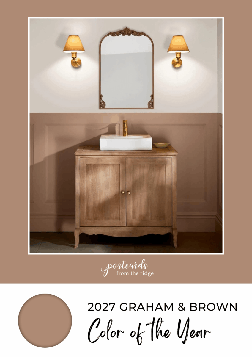2027 Graham & Brown color of the year