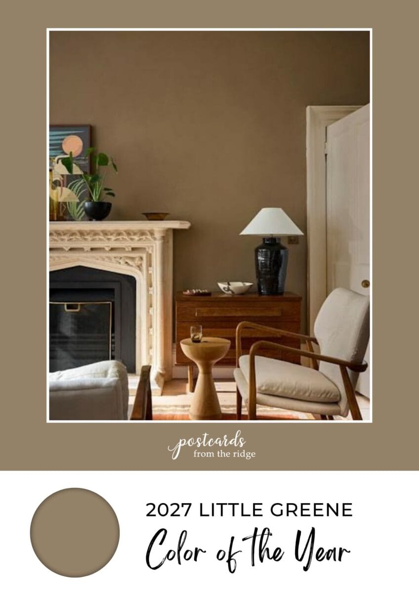 2027 little greene color of the year